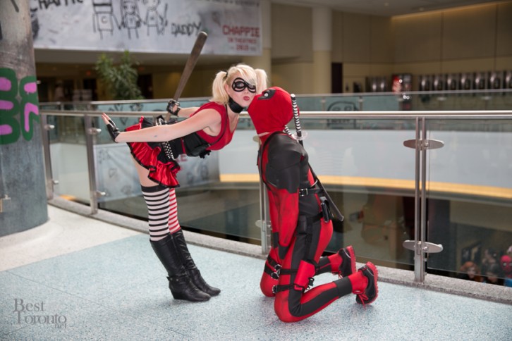 Some Cosplay At Fan Expo Ft Deadpool And Harley Quinn Best Of Toronto